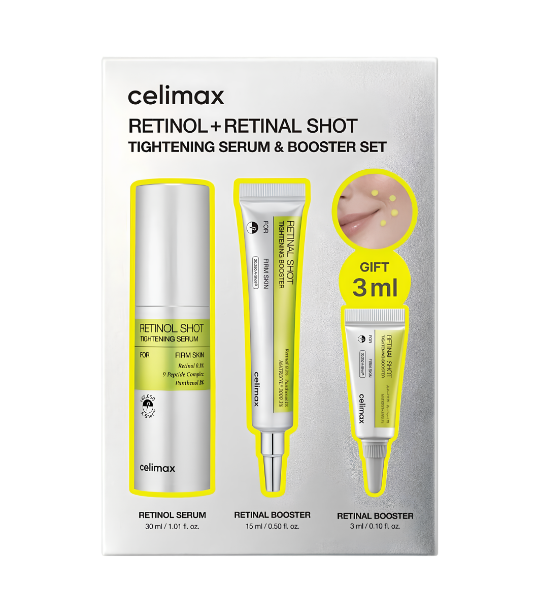 Kit Retinal Shot Booster + Retinol Shot Serum
