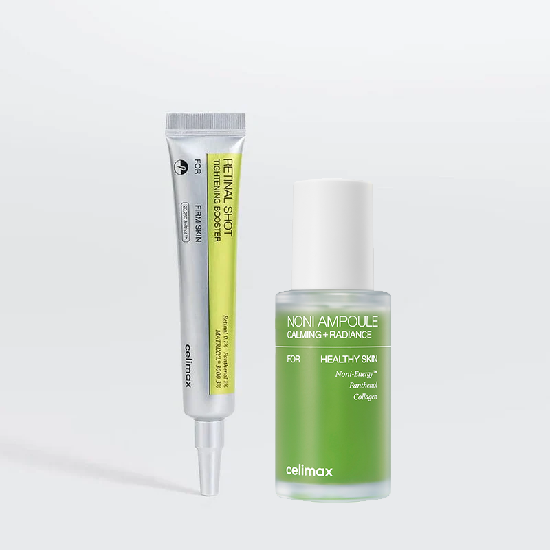 Glass Skin Duo: Retinal Shot + Noni Ampoule